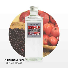 พฤกษา สปา น้ำมันหอมระเหยอโรม่าออยล์ 100 มล. Apple Elderberry - PHRUKSA SPA, อุปกรณ์ตกแต่งภายในบ้าน