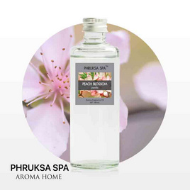 พฤกษา สปา น้ำมันหอมระเหยอโรม่าออยล์ 100 มล. Peach Blossom - PHRUKSA SPA, อุปกรณ์ตกแต่งภายในบ้าน