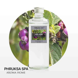 พฤกษา สปา น้ำมันหอมระเหยอโรม่าออยล์ 100 มล. Sage Berry - PHRUKSA SPA, อุปกรณ์ตกแต่งภายในบ้าน