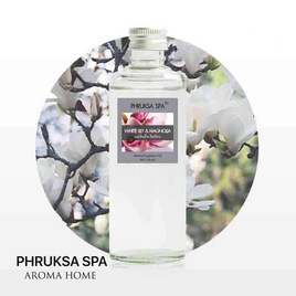 พฤกษา สปา น้ำมันหอมระเหยอโรม่าออยล์ 100 มล. White Lily & Magnolia - PHRUKSA SPA, อุปกรณ์ตกแต่งภายในบ้าน