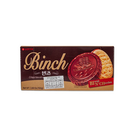 ลอตเต้ บินซ์ คริสปี้ บิสกิต โคเวอร์เร็ต วิท ช็อกโกแลต 102 กรัม - ลอตเต้, ซูเปอร์มาร์เก็ต