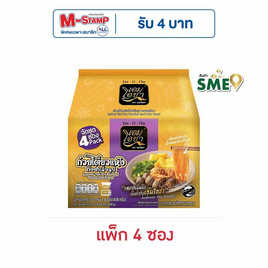 เอมโอชา ก๋วยเตี๋ยวแห้ง 102 กรัม (แพ็ก 4 ซอง) - เอมโอชา, บะหมี่กึ่งสำเร็จรูป