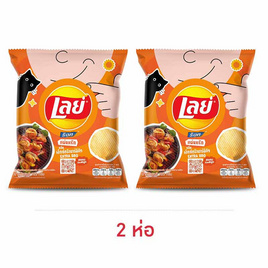 เลย์ร็อค รสบาร์บีคิว 105 กรัม - Lays, มันฝรั่ง