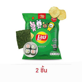 เลย์คลาสสิค รสโนริสาหร่าย 105 กรัม - Lays, มาช้อปขนมกับ เลย์