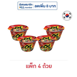 โอโตกิยวลราเม็งรสหมูต้มยำชนิดชาม 105 กรัม แพ็ก 4 - โอโตกิ, ALL member ลดค่าครองชีพ