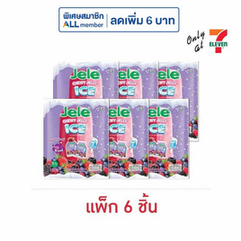 เจเล่ชิววี่ เยลลี่ไอซ์มิกซ์เบอร์รี่ 108 กรัม (แพ็ก 6 ชิ้น) - Jele, ขนมขบเคี้ยว