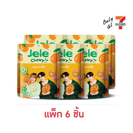 เจเล่ชิววี่ เยลลี่ผสมบุกกลิ่นมะยงชิด 108 กรัม (แพ็ก 6 ชิ้น) - Jele, ขนมขบเคี้ยว และช็อคโกแลต