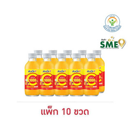 [10.10] ดับเบิ้ลซี รสส้มและเสาวรส 160 มล. (แพ็ก 10 ขวด) - Double C, เครื่องดื่ม/อาหารเสริมเพื่อสุขภาพ