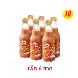 [10.10] ไวตามิ้ลค์ ทูโก นมถั่วเหลือง รสรอยัลไทยที 300 มล. (แพ็ก 6 ขวด) - Vitamilk, นมยูเอชที