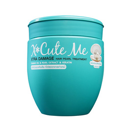 [10.10] เอ็กซ์คิวท์มี เอ็กซ์ตร้าดาเมจ ทรีทเม้นท์ (เขียว) 450 มล. - X cute me, 1 แถม 1 ของกินครบ ของใช้ในบ้านคุ้ม