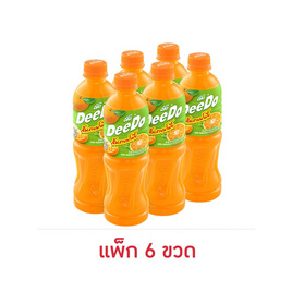 [10.10] ดีโด้ น้ำส้มสายน้ำผึ้ง 450 มล. (แพ็ก 6 ขวด) - ดีโด้, น้ำผลไม้&ผัก