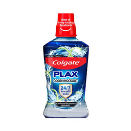 [10.10] คอลเกต น้ำยาบ้วนปาก พลักซ์ โอดอร์ น็อคเอาท์ 500 มล. - Colgate, ผลิตภัณฑ์ดูแลช่องปากและฟัน