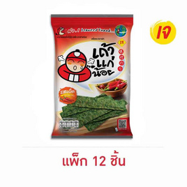 เถ้าแก่น้อย สาหร่ายทอด รสเผ็ด 10 กรัม (แพ็ก 12 ชิ้น) - เถ้าแก่น้อย, ซูเปอร์มาร์เก็ต