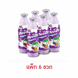 ดีโด้ 10% น้ำองุ่นผสมโยเกิร์ต 300 มล. (แพ็ก 6 ขวด) - ดีโด้, ดีโด้