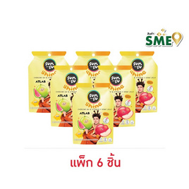 ซันซุไชน์ เยลลี่ผสมบุกโคคิว10วิตามินอีแอปเปิ้ลฟูจิ & ฝรั่งชมพู 80 กรัม (แพ็ก 6 ชิ้น) - ซันซุ, 7Online