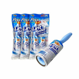 โพลี-ไบรท์ ลูกกลิ้งเก็บฝุ่น 10 cm. + รีฟิล (3 ชุด) - Poly-Brite, อุปกรณ์ทำความสะอาด