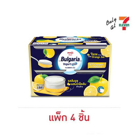 โยเกิร์ตชนิดคงตัว เมจิบัลแกเรียแอนด์ฟรุ๊ต 110 ก. รสส้มยูซุฯ พ.4 - เมจิบัลแกเรีย, ผลิตภัณฑ์จากนม