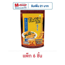 โลตัส ขนมน่องไก่ รสบาร์บีคิวเกาหลีผสมสาหร่าย 110 กรัม (แพ็ก 6 ชิ้น) - โลตัส, สินค้าขายดี