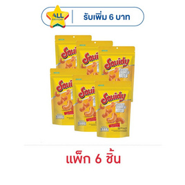 สควิดดี้ เมล็ดมะม่วงหิมพานต์อบกรอบเคลือบรสปลาหมึก 110 กรัม (แพ็ก 6 ชิ้น) - สควิดดี้, ถั่ว
