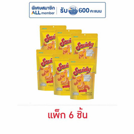 สควิดดี้ เมล็ดมะม่วงหิมพานต์อบกรอบเคลือบรสปลาหมึก 110 กรัม (แพ็ก 6 ชิ้น) - สควิดดี้, ขนมขบเคี้ยว ช็อกโกแลต