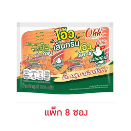 โอ้วเส้นกรึบ เส้นบุกปรุงรสซอสเผ็ดรสไก่ 112 กรัม (แพ็ก 8 ซอง) - โอ้วเส้นกรึบ, เส้นอื่นๆ
