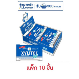 ลอตเต้ ไซลิทอล หมากฝรั่งกลิ่นเฟรชมินต์ 11.6 กรัม (แพ็ก 10 ชิ้น) - ลอตเต้, ลอตเต้