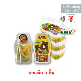 จอลลี่แบร์ เยลลี่กลิ่นมะม่วงน้ำปลาหวาน 120 กรัม (แพ็ก 3 ชิ้น) - จอลลี่แบร์, ร่วมอุดหนุนสินค้า SME