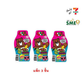 จอลลี่แบร์ เยลลี่กลิ่นมะม่วงน้ำปลาหวาน สูตรปลาร้า 120 กรัม (แพ็ก 3 ชิ้น) - จอลลี่แบร์, เยลลี่/มาร์ชแมลโลว์