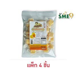 คุณแม่จู้ ท๊อฟฟี่นมมะม่วง 120 กรัม (แพ็ก 4 ชิ้น) - คุณแม่จู้, ช็อกโกแลต ลูกอม หมากฝรั่ง