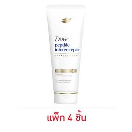 โดฟ ครีมนวดผม เพปไทด์ อินเทนซ์ รีแพร์ 120 มล. (แพ็ก 4 ชิ้น) - Dove, ความงามและของใช้ส่วนตัว