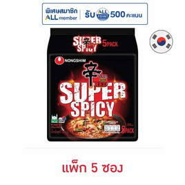 นงชิม ชินเรด รสเผ็ดมาก 120 กรัม (แพ็ก 5 ซอง) - นงชิม, เครื่องปรุงรสและของแห้ง