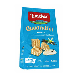 ล็อคเกอร์ เวเฟอร์รสวานิลลา 125 กรัม - Loacker, Loacker