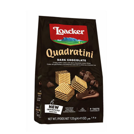 ล็อคเกอร์ เวเฟอร์รสดาร์คช็อกโกแลต 125 กรัม - Loacker, Loacker