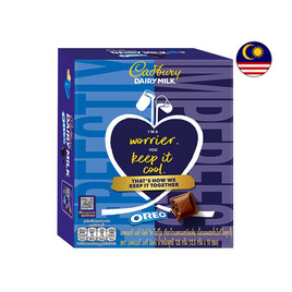 แคดเบอรี ช็อกโกแลตนมผสมชิ้นโอรีโอคุกกี้ 125 กรัม - Cadbury, ช็อกโกแลต