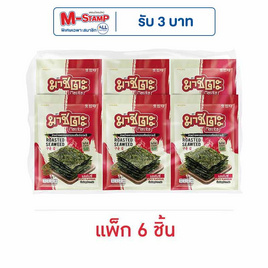 มาชิตะ สาหร่ายอบ รสสไปซี่ 12 กรัม (แพ็ก 6 ชิ้น) - มาชิตะ, สาหร่าย