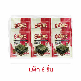 มาชิตะ สาหร่ายอบ รสสไปซี่ 12 กรัม (แพ็ก 6 ชิ้น) - มาชิตะ, มาชิตะ