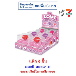 โอเค อมยิ้มไดมอนด์เลิฟริงค์แคนดี้บ็อกซ์ คลแบบ 12 กรัม (แพ็ก 6 ชิ้น) - โอเค, Shop in Shop