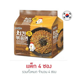 พาลโดซองแบบแห้ง รสไก่ซอสถั่วเหลืองสูตรเผ็ด 130 กรัม แพ็ก 4 ซอง - พาลโด, อาหารกึ่งสำเร็จรูป