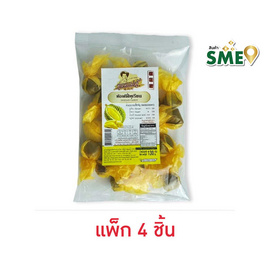 คุณแม่จู้ ท๊อฟฟี่ทุเรียน 130 กรัม (แพ็ก 4 ชิ้น) - คุณแม่จู้, ขนมขบเคี้ยว และช็อคโกแลต