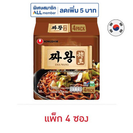 นงชิม จาวัง รสซอสถั่วดำ 134 กรัม (แพ็ก 4 ซอง) - นงชิม, ALL member ลดค่าครองชีพ