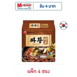 นงชิม จาวัง รสซอสถั่วดำ 134 กรัม (แพ็ก 4 ซอง) - นงชิม, นงชิม