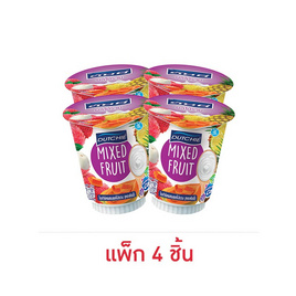 โยเกิร์ตผสมผลไม้รวม (ตราดัชชี่) ขนาด 135 กรัม แพ็ก 4 - Dutchie, Dutchie