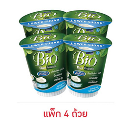 ดัชชี่ไบโอโยเกิร์ต 135 กรัม แพ็ก 4 ถ้วย รสวธรรมชาติ - Dutchmill, สินค้าขายดี