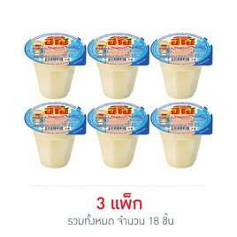 ปีโป้ เยลลี่รสโยเกิร์ต แบบถ้วย 135 กรัม (แพ็ก 6 ถ้วย) - ปีโป้, ปีโป้