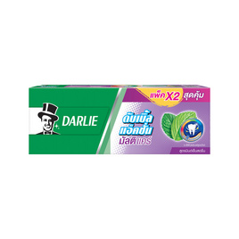 ดาร์ลี่ ยาสีฟัน ดับเบิ้ลแอ็คชั่นมัลติแคร์ 140 กรัม (แพ็กคู่) - Darlie, ยาสีฟัน