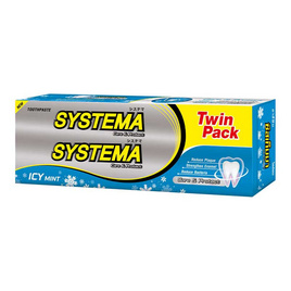 ซิสเท็มม่า ยาสีฟันแคร์&โพรเทคไอซี่มิ้นต์ 140 กรัม (แพ็กคู่) - Systema, มหกรรมบิวตี้และแฟชั่น