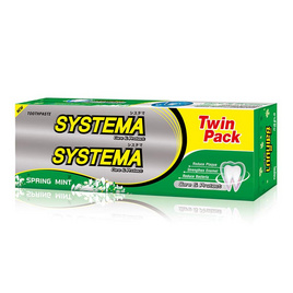 ซิสเท็มม่า ยาสีฟันแคร์&โพรเทคท์สปริงมินต์ 140 กรัม (แพ็กคู่) - Systema, ผลิตภัณฑ์ดูแลช่องปากและฟัน