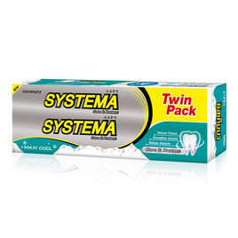 ซิสเท็มม่า ยาสีฟันแคร์&โพรเทคท์แม๊กซี่คูล 140 กรัม (แพ็กคู่) - Systema, ยาสีฟัน