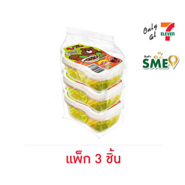 จอลลี่แบร์ เยลลี่กลิ่นมะม่วงน้ำปลาหวาน 140 กรัม (แพ็ก 3 ชิ้น) - จอลลี่แบร์, เยลลี่/มาร์ชแมลโลว์