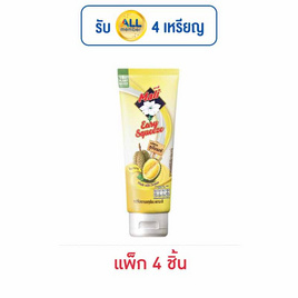 มะลิ กะทิข้นหวานหลอด รสทุเรียน 140 กรัม (แพ็ก 4 ชิ้น) - มะลิ, ครีมเทียม